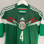 Shop 2014/15 MEXICO R.MARQUEZ #4 HOME SHIRT (S) ADIDAS, classic football shirts, vintage football shirts & retro soccer jerseys at Cult Kits
