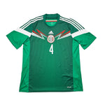 Buy 2014/15 MEXICO R.MARQUEZ 4 HOME SHIRT (XL) ADIDAS ~ Free worldwide shipping available ~ Authentic Vintage Football Shirts from Cult Kits