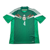 Buy 2014/15 MEXICO R.MARQUEZ 4 HOME SHIRT (XL) ADIDAS ~ Free worldwide shipping available ~ Authentic Vintage Football Shirts from Cult Kits