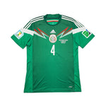 Buy 2014/15 MEXICO R.MARQUEZ 4 *MATCH ISSUE* HOME SHIRT (L) ADIDAS ~ Free worldwide shipping available ~ Authentic Vintage Football Shirts from Cult Kits