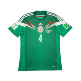 Buy 2014/15 MEXICO R.MARQUEZ 4 *MATCH ISSUE* HOME SHIRT (L) ADIDAS ~ Free worldwide shipping available ~ Authentic Vintage Football Shirts from Cult Kits