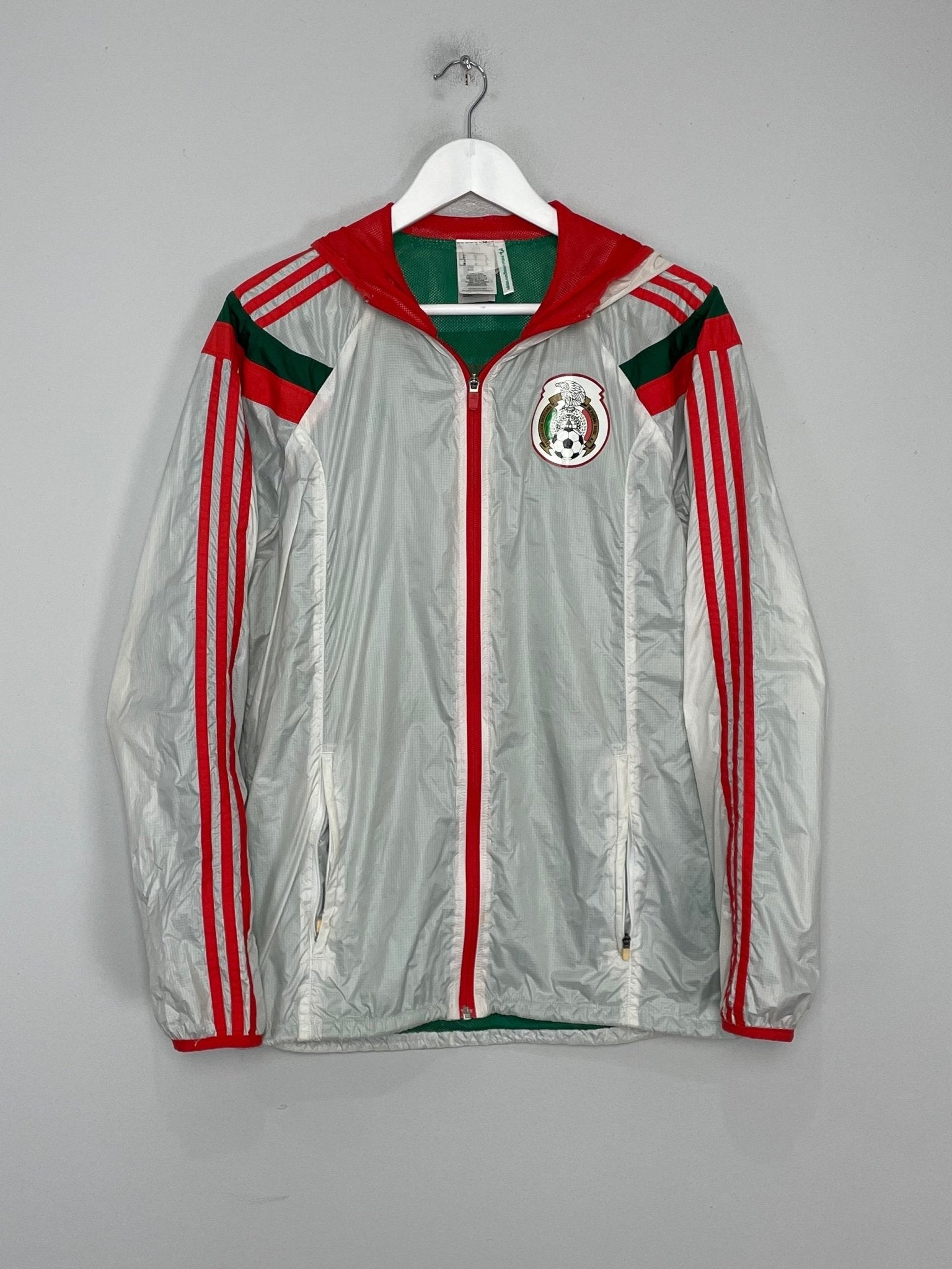 Shop 2014/15 MEXICO WINDBREAKER (M) ADIDAS, classic football shirts, vintage football shirts & retro soccer jerseys at Cult Kits