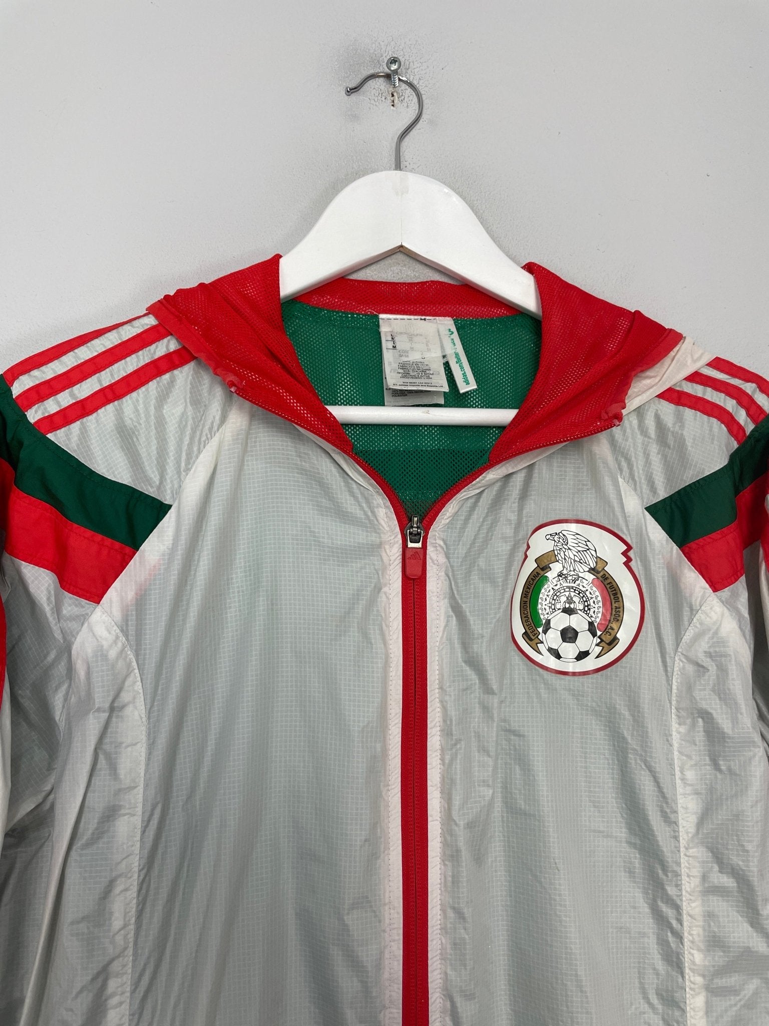 Shop 2014/15 MEXICO WINDBREAKER (M) ADIDAS, classic football shirts, vintage football shirts & retro soccer jerseys at Cult Kits