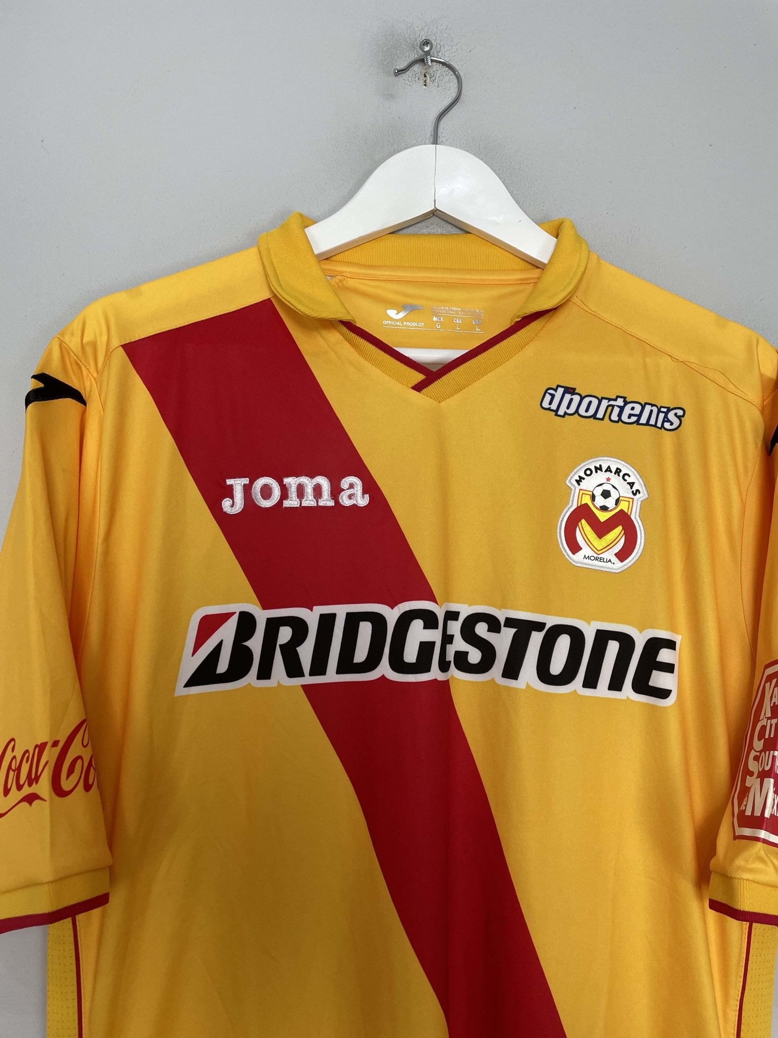 Shop 2014/15 MONARCAS MORELIA *BNWT* HOME SHIRT (L) JOMA, classic football shirts, vintage football shirts & retro soccer jerseys at Cult Kits