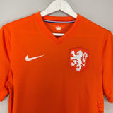 Shop 2014/15 NETHERLANDS *AUTHENTIC* HOME SHIRT (S) NIKE, classic football shirts, vintage football shirts & retro soccer jerseys at Cult Kits