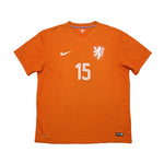 Buy 2014/15 Netherlands Kuyt 15 Home Shirt (XL) Nike ~ Free worldwide shipping available ~ Authentic Vintage Football Shirts from Cult Kits