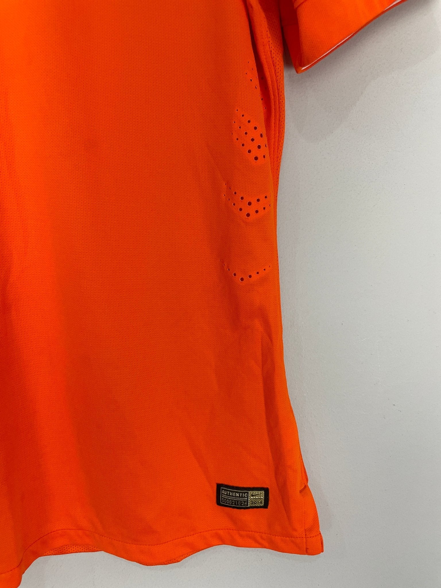 Shop 2014/15 NETHERLANDS *PLAYER ISSUE* HOME SHIRT (L) NIKE, classic football shirts, vintage football shirts & retro soccer jerseys at Cult Kits
