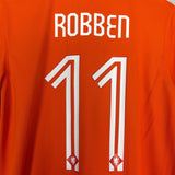 Shop 2014/15 NETHERLANDS ROBBEN #11 HOME SHIRT (M) NIKE, classic football shirts, vintage football shirts & retro soccer jerseys at Cult Kits