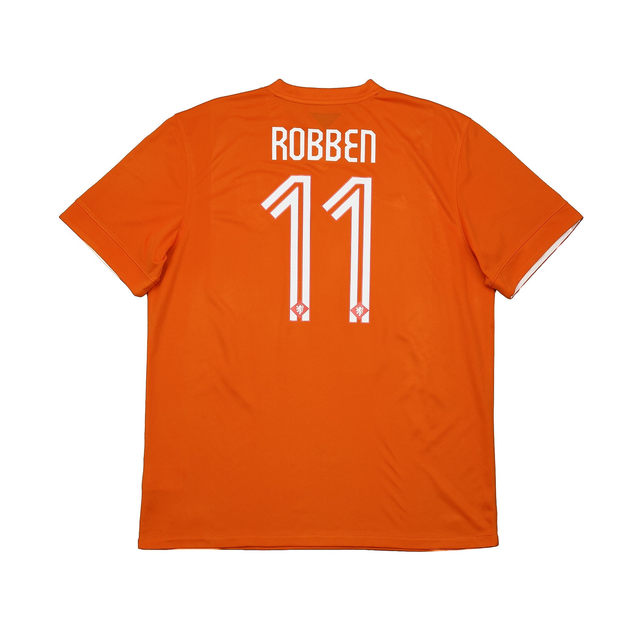 Buy 2014/15 Netherlands Robben 11 Home Shirt (XL) Nike ~ Free worldwide shipping ~ Authentic Vintage Football Shirts from Cult Kits