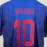 Shop 2014/15 NETHERLANDS SNEIJDER #10 AWAY SHIRT (M) NIKE, classic football shirts, vintage football shirts & retro soccer jerseys at Cult Kits