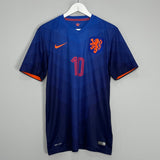 Shop 2014/15 NETHERLANDS SNEIJDER #10 AWAY SHIRT (M) NIKE, classic football shirts, vintage football shirts & retro soccer jerseys at Cult Kits