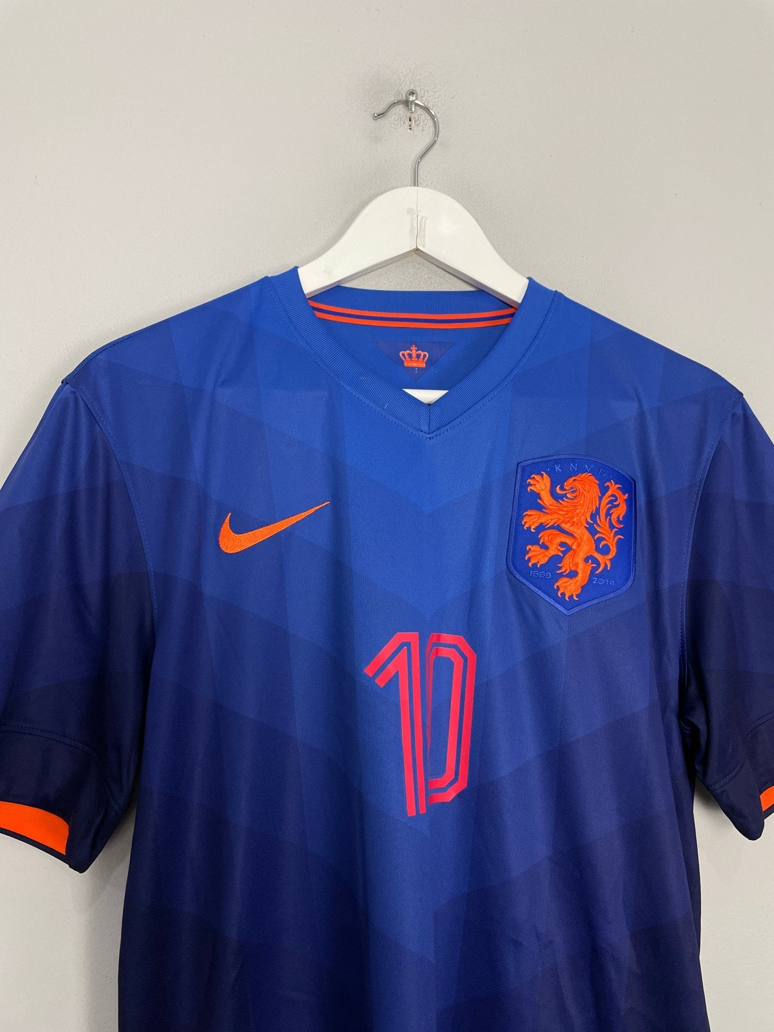 Shop 2014/15 NETHERLANDS SNEIJDER #10 AWAY SHIRT (M) NIKE, classic football shirts, vintage football shirts & retro soccer jerseys at Cult Kits