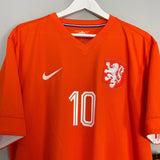 Shop 2014/15 NETHERLANDS SNEIJDER #10 *BNWT* HOME SHIRT (XL) NIKE, classic football shirts, vintage football shirts & retro soccer jerseys at Cult Kits