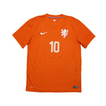 Buy 2014/15 Netherlands Sneijder 10 Home Shirt (M) Nike ~ Free worldwide shipping ~ Authentic Vintage Football Shirts from Cult Kits