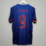 Shop 2014/15 NETHERLANDS VAN PERSIE #9 AWAY SHIRT (M) NIKE, classic football shirts, vintage football shirts & retro soccer jerseys at Cult Kits