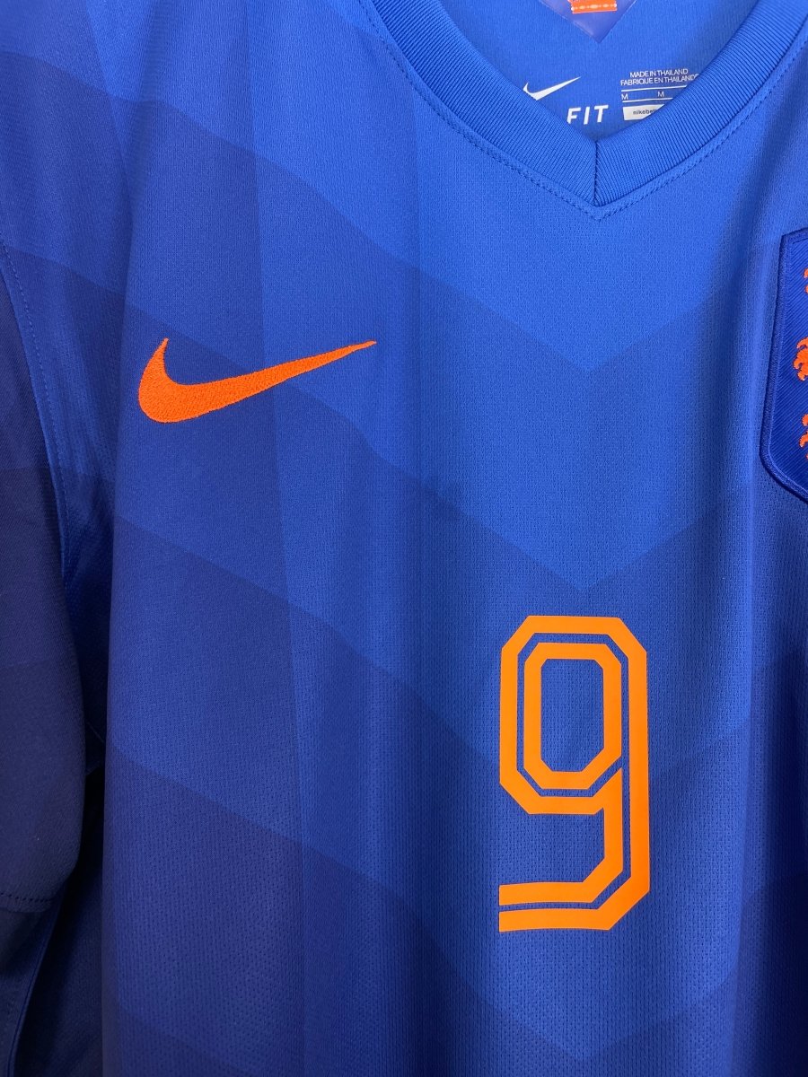 2014/15 NETHERLANDS V.PERSIE 9 AWAY SHIRT (M) NIKE - Cult Kits - Medium - Buy Vintage Football Shirts, Authentic Retro Football Shirts For Sale, Classic Football Shirts & Soccer Jersey