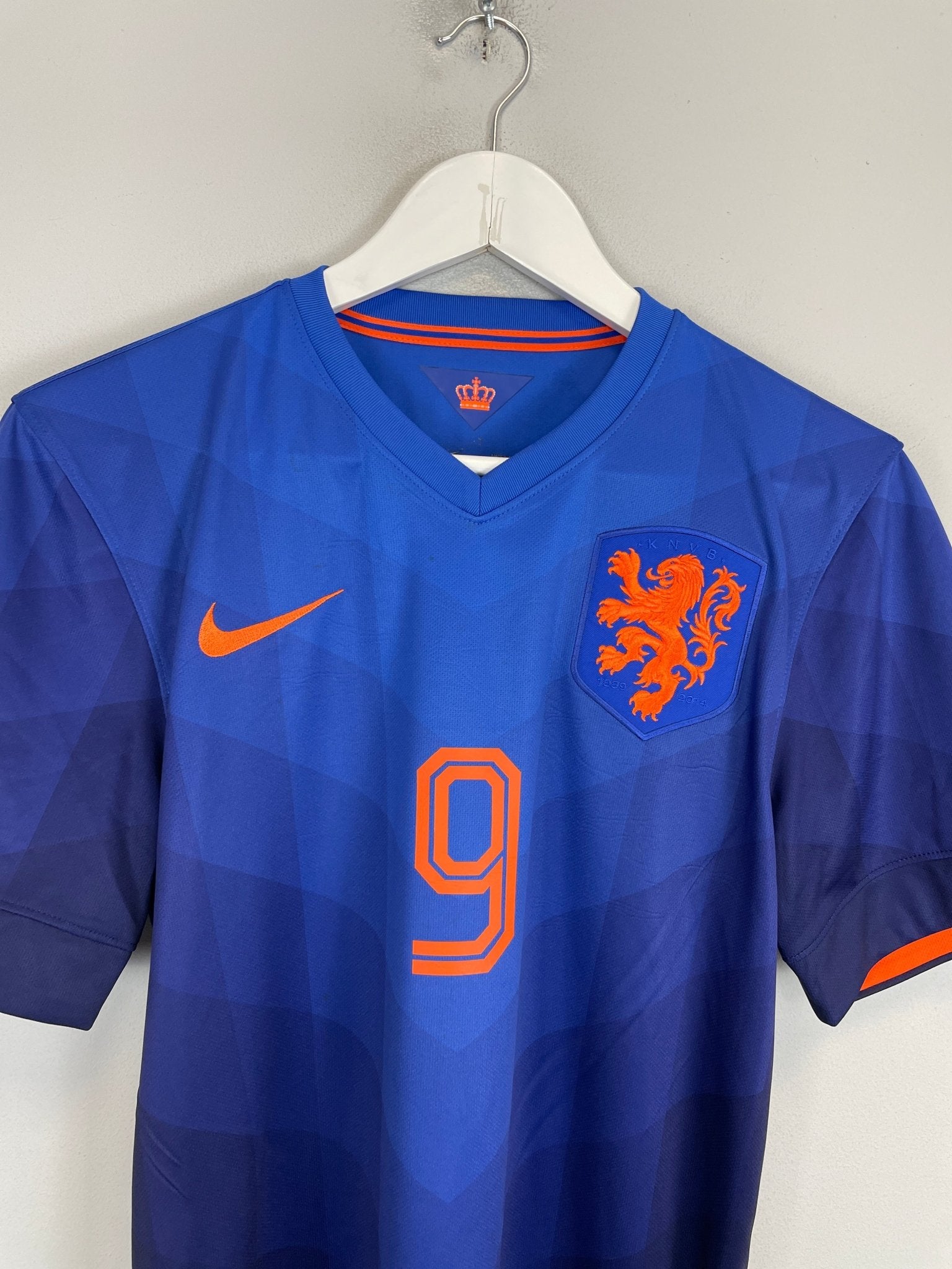 Shop 2014/15 NETHERLANDS V.PERSIE #9 AWAY SHIRT (S) NIKE, classic football shirts, vintage football shirts & retro soccer jerseys at Cult Kits
