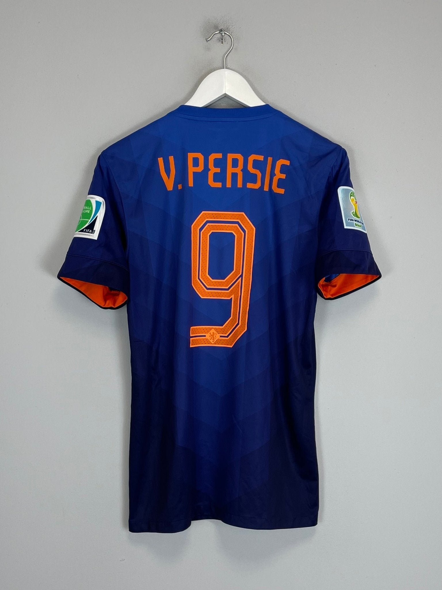 Shop 2014/15 NETHERLANDS V.PERSIE #9 AWAY SHIRT (S) NIKE, classic football shirts, vintage football shirts & retro soccer jerseys at Cult Kits