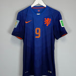 Shop 2014/15 NETHERLANDS V.PERSIE #9 AWAY SHIRT (S) NIKE, classic football shirts, vintage football shirts & retro soccer jerseys at Cult Kits