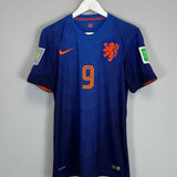 Shop 2014/15 NETHERLANDS V.PERSIE #9 AWAY SHIRT (S) NIKE, classic football shirts, vintage football shirts & retro soccer jerseys at Cult Kits