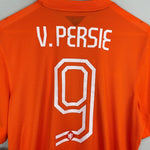 Shop 2014/15 NETHERLANDS V.PERSIE #9 *BNWT* AUTHENTIC HOME SHIRT (L) NIKE, classic football shirts, vintage football shirts & retro soccer jerseys at Cult Kits