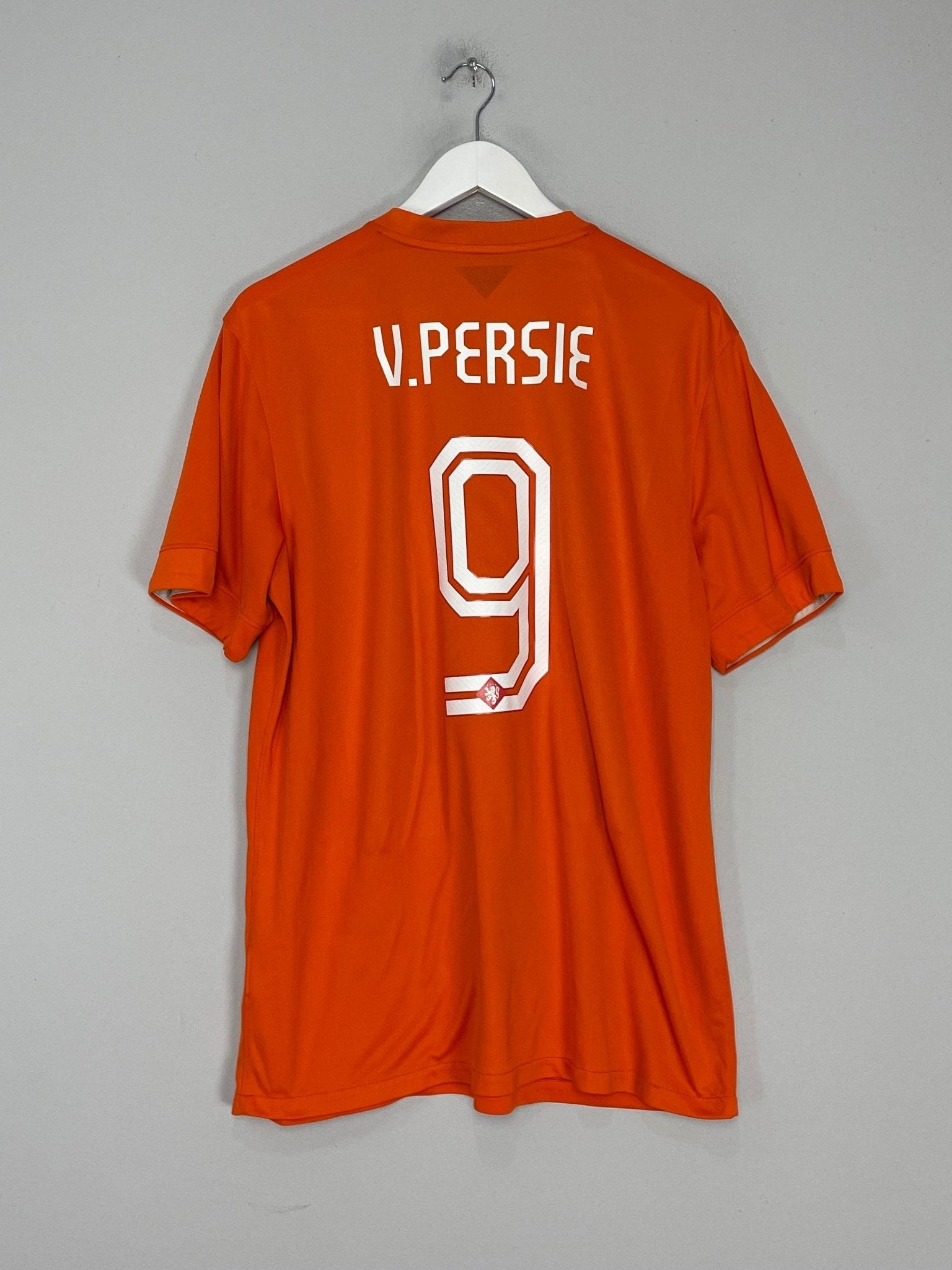 Shop 2014/15 NETHERLANDS V.PERSIE #9 HOME SHIRT (L) NIKE, classic football shirts, vintage football shirts & retro soccer jerseys at Cult Kits