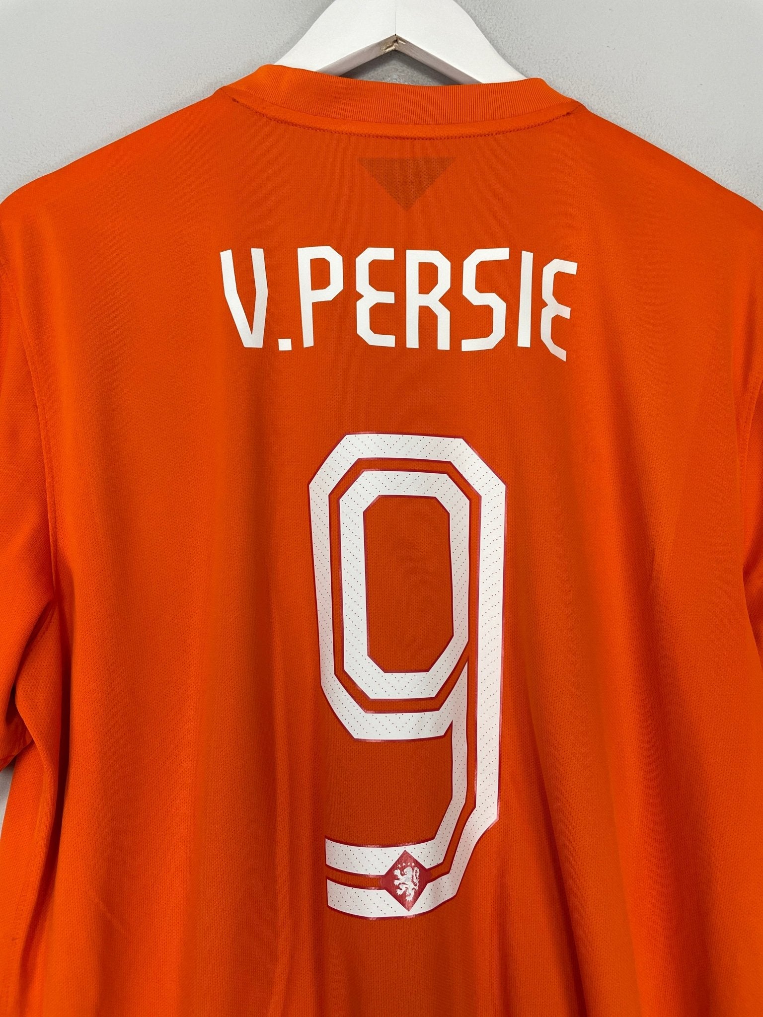 Shop 2014/15 NETHERLANDS V.PERSIE #9 HOME SHIRT (L) NIKE, classic football shirts, vintage football shirts & retro soccer jerseys at Cult Kits