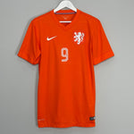 Shop 2014/15 NETHERLANDS V.PERSIE #9 HOME SHIRT (S) NIKE, classic football shirts, vintage football shirts & retro soccer jerseys at Cult Kits