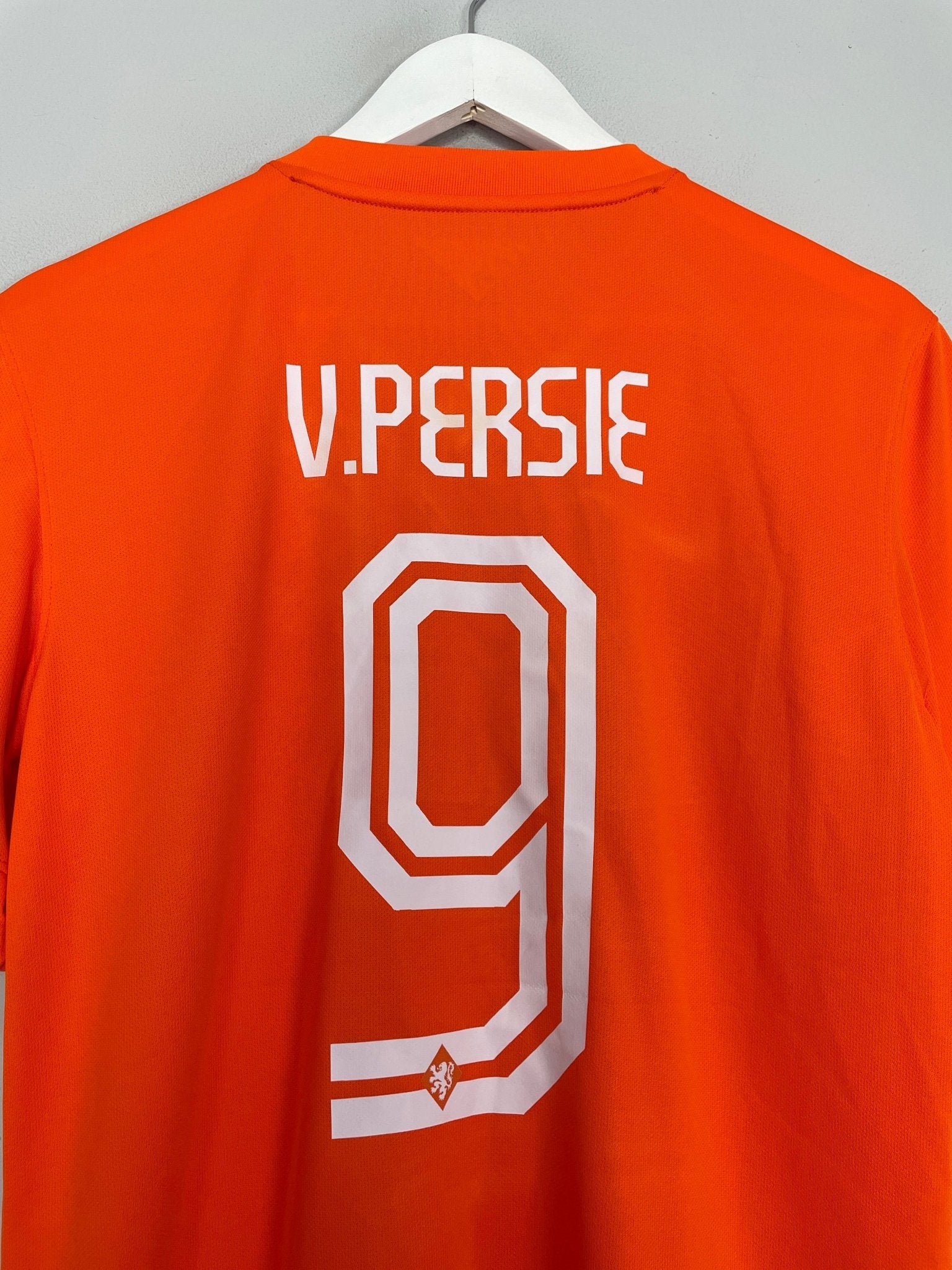 Shop 2014/15 NETHERLANDS V.PERSIE #9 HOME SHIRT (S) NIKE, classic football shirts, vintage football shirts & retro soccer jerseys at Cult Kits