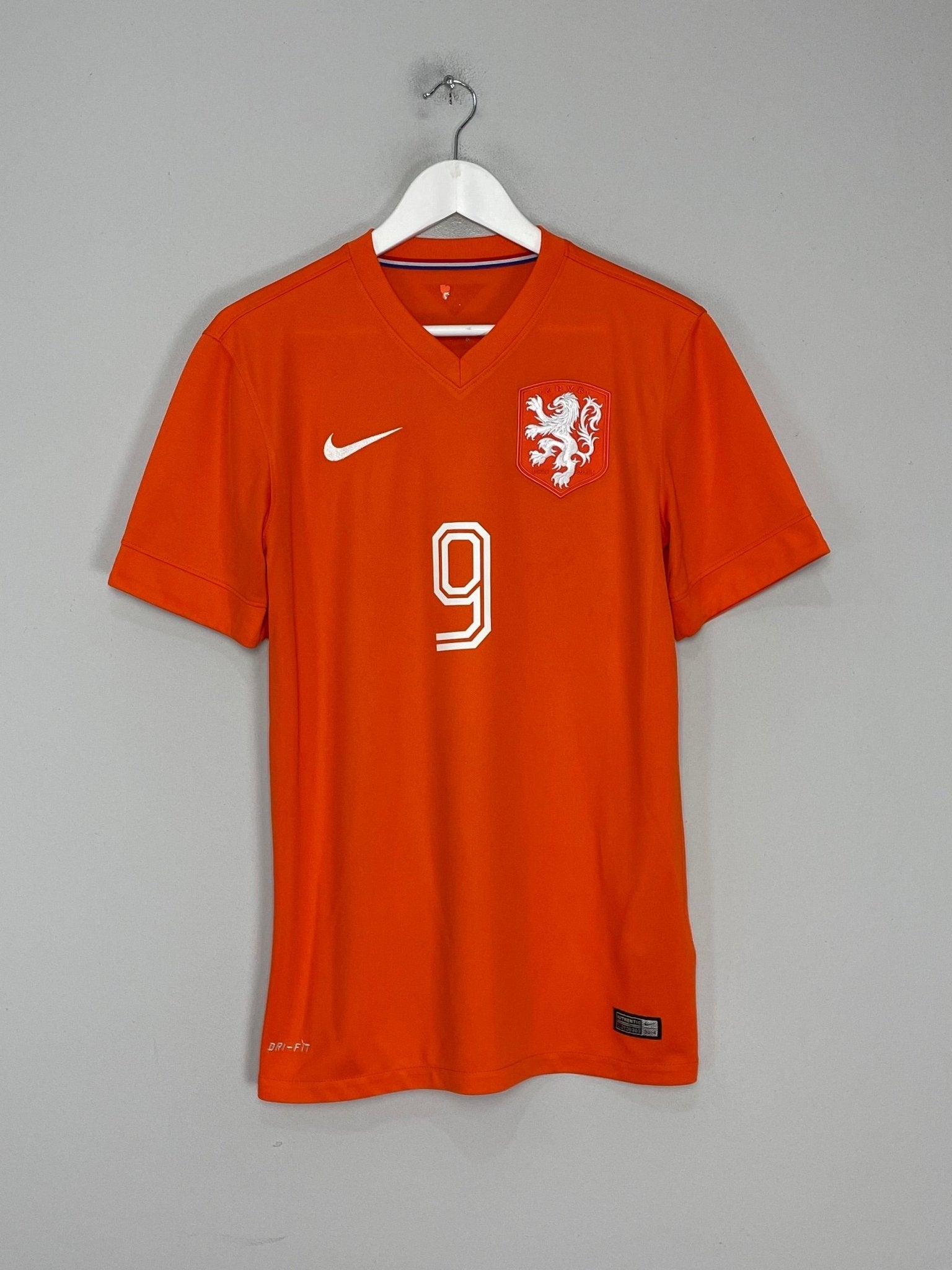 Shop 2014/15 NETHERLANDS V.PERSIE #9 HOME SHIRT (S) NIKE, classic football shirts, vintage football shirts & retro soccer jerseys at Cult Kits