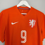 Shop 2014/15 NETHERLANDS V.PERSIE #9 HOME SHIRT (S) NIKE, classic football shirts, vintage football shirts & retro soccer jerseys at Cult Kits