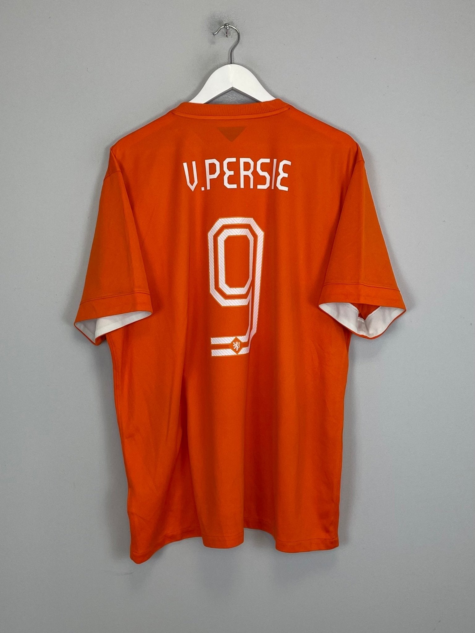 Shop 2014/15 NETHERLANDS V.PERSIE #9 HOME SHIRT (XXL) NIKE, classic football shirts, vintage football shirts & retro soccer jerseys at Cult Kits