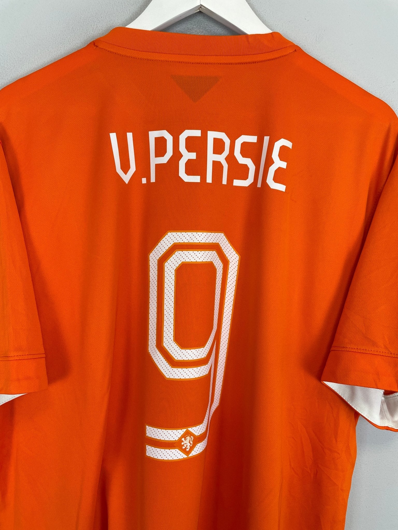 Shop 2014/15 NETHERLANDS V.PERSIE #9 HOME SHIRT (XXL) NIKE, classic football shirts, vintage football shirts & retro soccer jerseys at Cult Kits