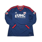 Buy 2014/15 NEW ENGLAND REVOLUTION L/S *PLAYER ISSUE* HOME SHIRT (2XL) ADIDAS ~ Free worldwide shipping ~ Authentic Vintage Football Shirts from Cult Kits