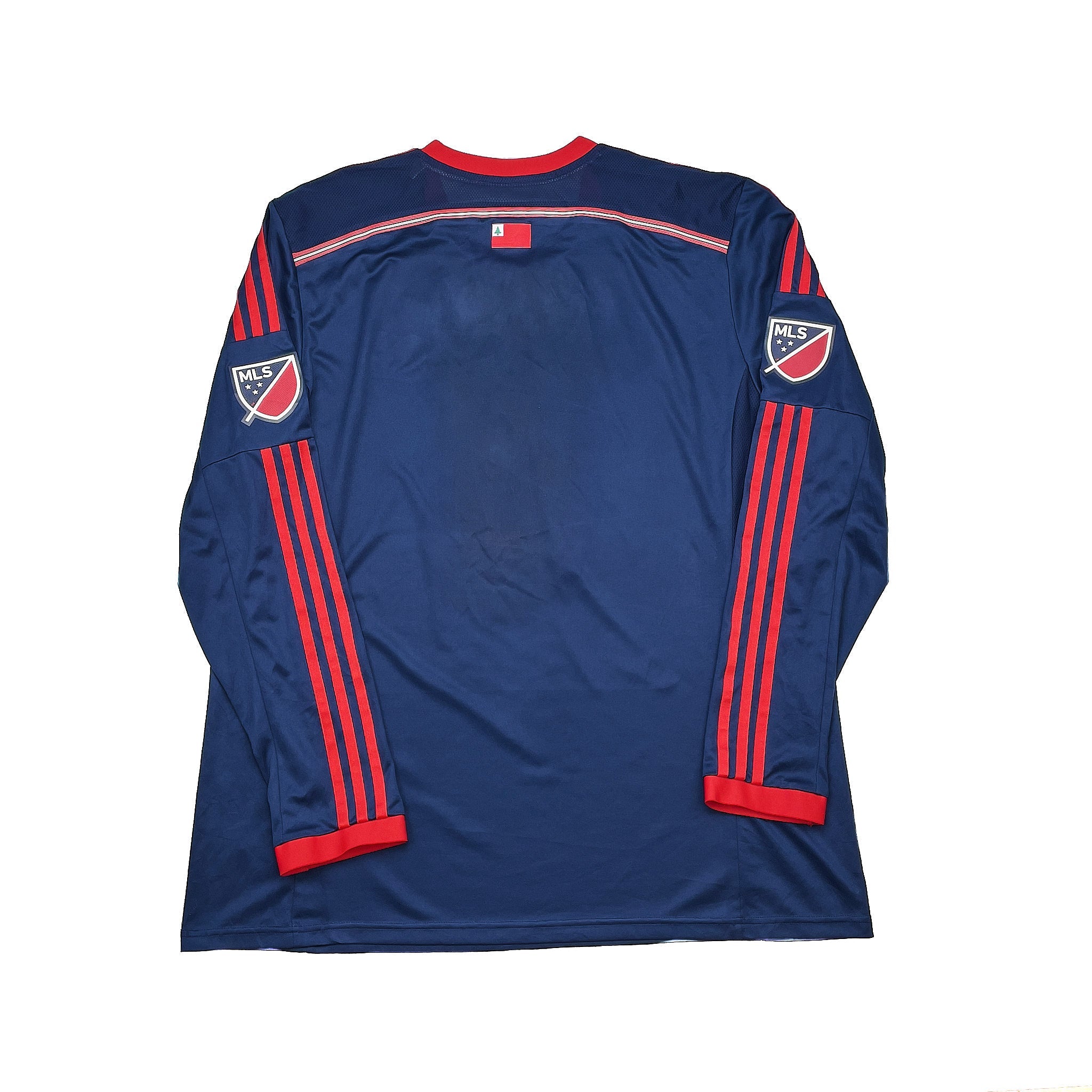 Buy 2014/15 NEW ENGLAND REVOLUTION L/S *PLAYER ISSUE* HOME SHIRT (2XL) ADIDAS ~ Free worldwide shipping ~ Authentic Vintage Football Shirts from Cult Kits
