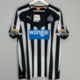 Shop 2014/15 NEWCASTLE CISSE #9 *BNWT* HOME SHIRT (L) PUMA, classic football shirts, vintage football shirts & retro soccer jerseys at Cult Kits