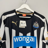 Shop 2014/15 NEWCASTLE CISSE #9 *BNWT* HOME SHIRT (L) PUMA, classic football shirts, vintage football shirts & retro soccer jerseys at Cult Kits