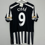 Shop 2014/15 NEWCASTLE CISSE #9 *BNWT* HOME SHIRT (L) PUMA, classic football shirts, vintage football shirts & retro soccer jerseys at Cult Kits