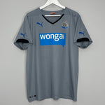 Shop 2014/15 NEWCASTLE UNITED TIOTE #24 AWAY SHIRT (L) PUMA, classic football shirts, vintage football shirts & retro soccer jerseys at Cult Kits