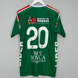 Shop 2014/15 PATRIOTAS BOYACA #20 AWAY SHIRT (M) WALON, classic football shirts, vintage football shirts & retro soccer jerseys at Cult Kits