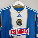 Shop 2014/15 PHILADELPHIA UNION *PLAYER ISSUE* L/S HOME SHIRT (M) ADIDAS, classic football shirts, vintage football shirts & retro soccer jerseys at Cult Kits