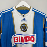 Shop 2014/15 PHILADELPHIA UNION *PLAYER ISSUE* L/S HOME SHIRT (M) ADIDAS, classic football shirts, vintage football shirts & retro soccer jerseys at Cult Kits