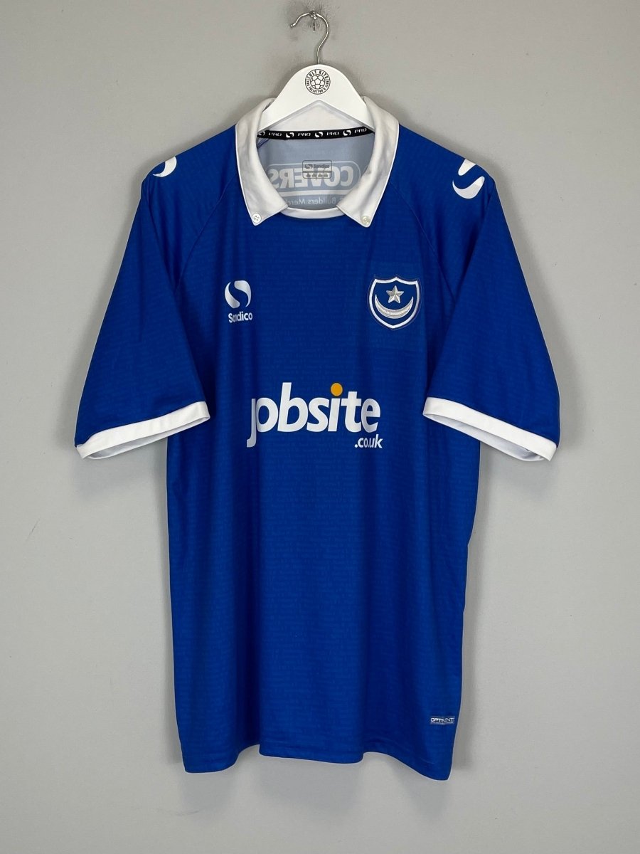2014/15 PORTSMOUTH HOME SHIRT (XL) SONDICO - Cult Kits - XL - Buy Vintage Football Shirts, Authentic Retro Football Shirts For Sale, Classic Football Shirts & Soccer Jersey