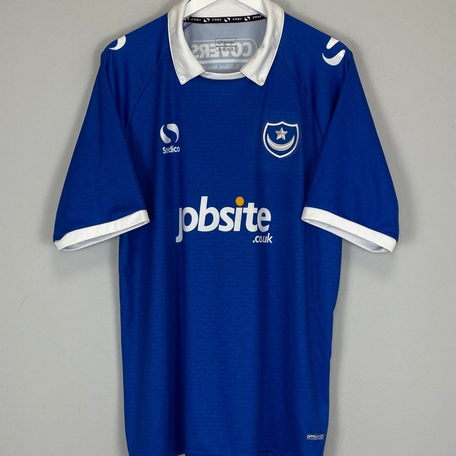2014/15 PORTSMOUTH HOME SHIRT (XL) SONDICO - Cult Kits - XL - Buy Vintage Football Shirts, Authentic Retro Football Shirts For Sale, Classic Football Shirts & Soccer Jersey