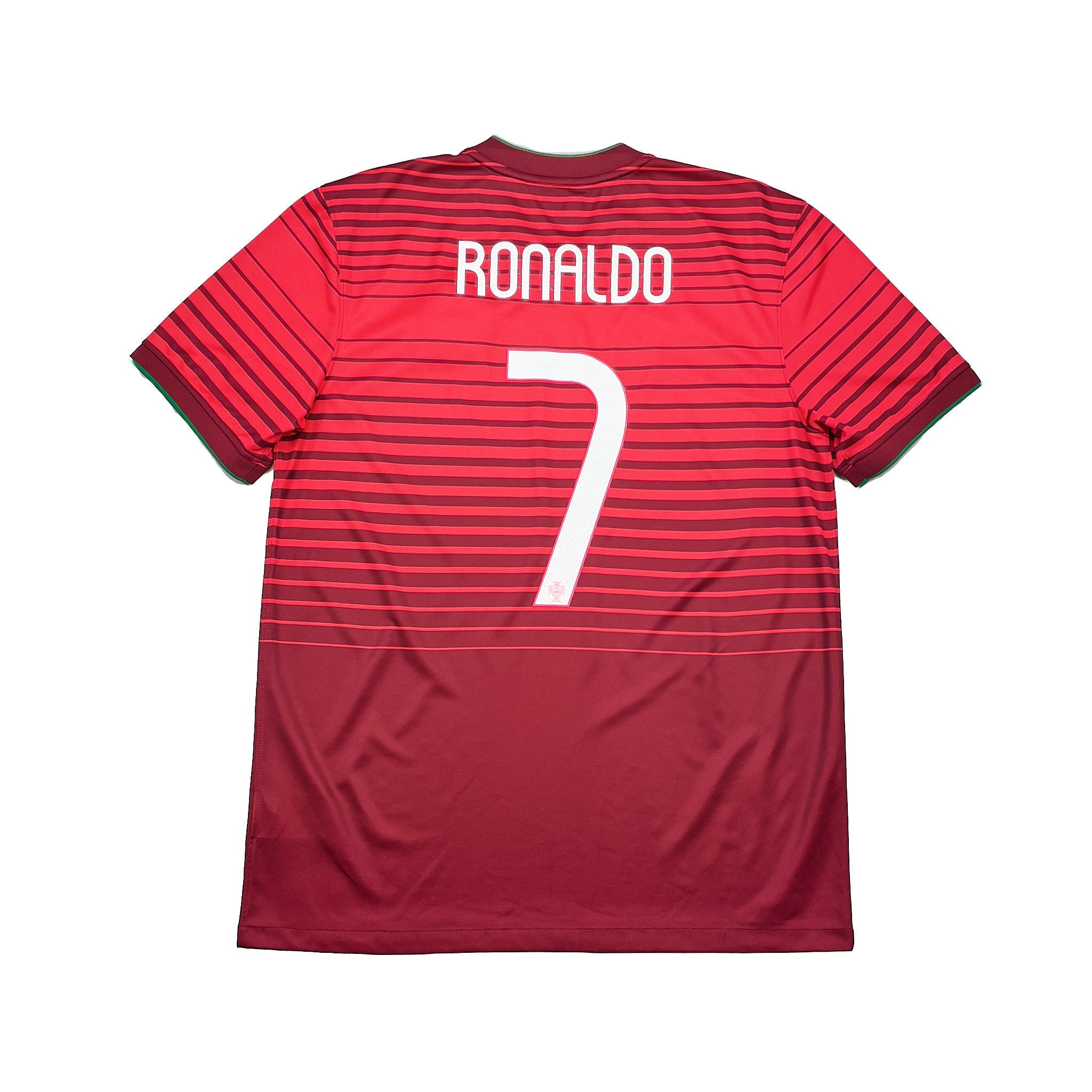 Buy 2014/15 Portugal Ronaldo 7 Home Shirt (L) Nike ~ Free worldwide shipping ~ Authentic Vintage Football Shirts from Cult Kits