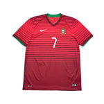 Buy 2014/15 Portugal Ronaldo 7 Home Shirt (L) Nike ~ Free worldwide shipping ~ Authentic Vintage Football Shirts from Cult Kits