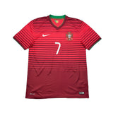 Buy 2014/15 Portugal Ronaldo 7 Home Shirt (M) Nike ~ Free worldwide shipping ~ Authentic Vintage Football Shirts from Cult Kits