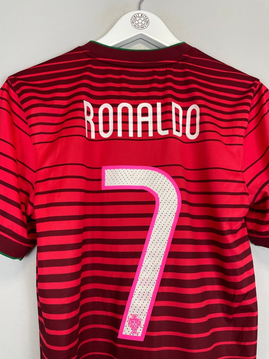 2014/15 PORTUGAL RONALDO 7 HOME SHIRT (S) NIKE - Cult Kits - Small - Buy Vintage Football Shirts, Authentic Retro Football Shirts For Sale, Classic Football Shirts & Soccer Jersey