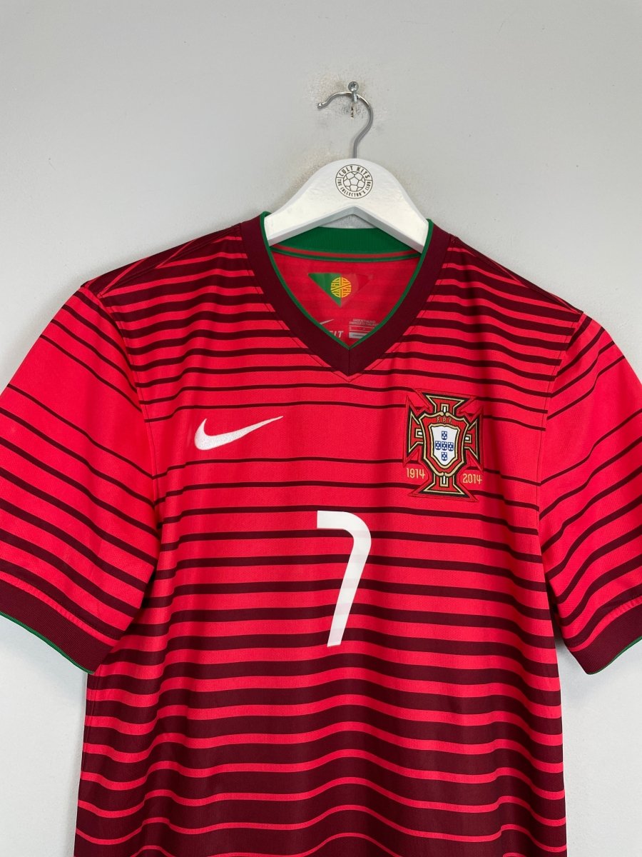 2014/15 PORTUGAL RONALDO 7 HOME SHIRT (S) NIKE - Cult Kits - Small - Buy Vintage Football Shirts, Authentic Retro Football Shirts For Sale, Classic Football Shirts & Soccer Jersey