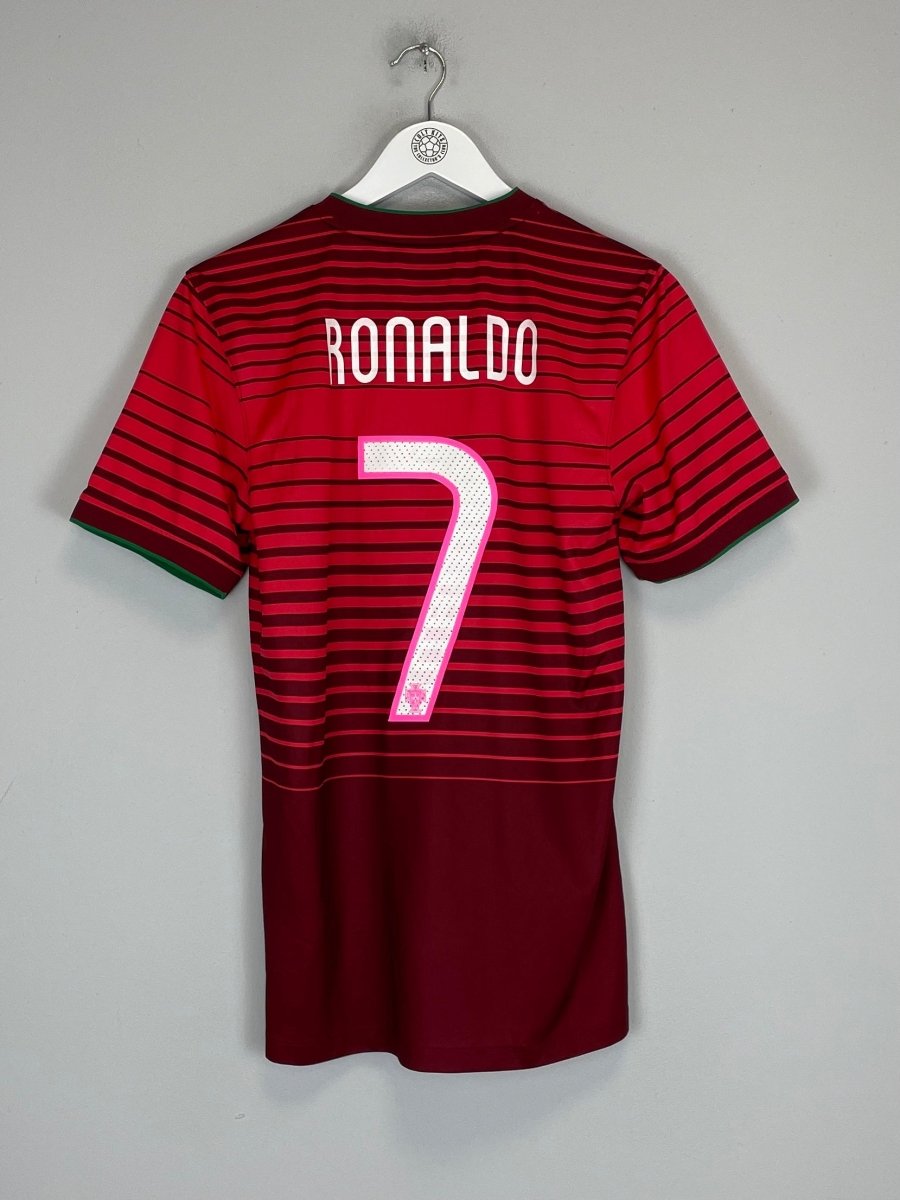 2014/15 PORTUGAL RONALDO 7 HOME SHIRT (S) NIKE - Cult Kits - Small - Buy Vintage Football Shirts, Authentic Retro Football Shirts For Sale, Classic Football Shirts & Soccer Jersey